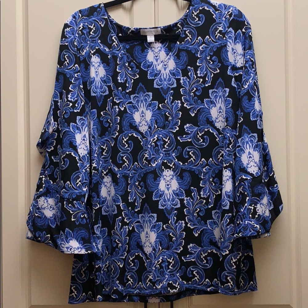 Charter Club Bell Sleeve Tunic